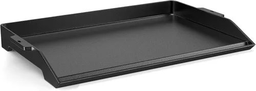 Miniatura 13 de Uniflasy Plancha Parrilla Reversible de Hierro Fundido para Estufa 16 7/8" Sartén Plancha Plana, Placa de Plancha Parrilla de Hierro Fundido