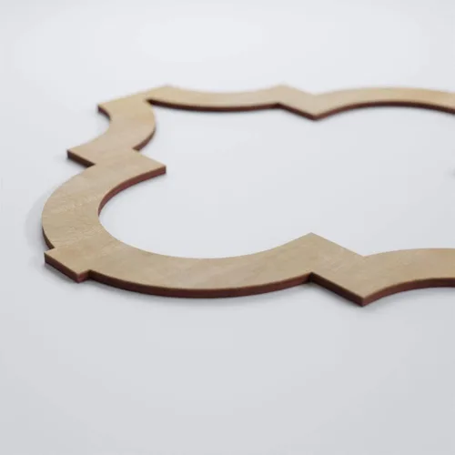 Miniatura 4 de 15 3/8"W X 15 3/8"H Medium Marrakech Decorativos Marrakech Paneles de pared de madera, abedul Birch