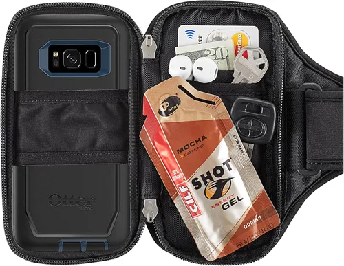 Miniatura 5 de Sporteer Entropy E8 - Brazalete acolchado para correr – Soporte de espuma viscoelástica contorneada para iPhone 17/16/15 Pro Max & Plus, Galaxy