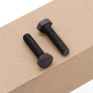 Miniatura 4 de M8-0.049 x 0.630 in (20 piezas) Perno de cabeza hexagonal negra, grado 12.9 Perno hexagonal de acero de aleación de rosca completa, DIN933
