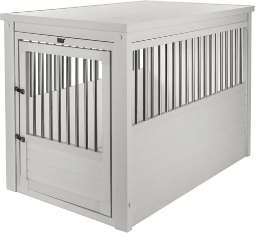 Miniatura 22 de New Age Pet ECOFLEX InnPlace - Jaula para perros y mesa auxiliar, perrera estilo muebles de interior, para perros pequeños, medianos, grandes y XL