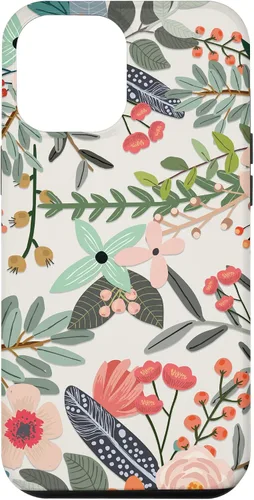 Miniatura 25 de Funda con diseño floral botánico de jardín colorido para iPhone 14