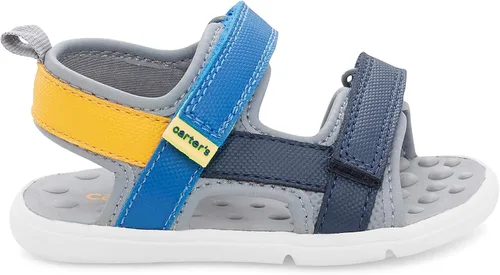 Miniatura 3 de Carter's Every Step - Zapatos romanos para niños pequeños, color gris, 2 bebés, Gris