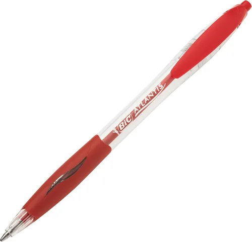 Miniatura 12 de BIC Atlantis Clic - Bolígrafo (0.039 in, 12 unidades), color negro