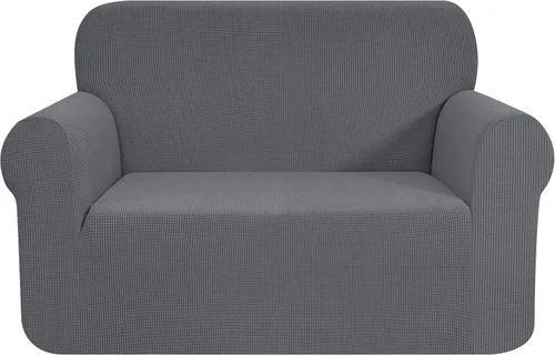 Miniatura 101 de CHUN YI - Funda elástica de 1 pieza para sillón grande, funda protectora suave de Jacquard con elastano, detalle de cuadros y parte inferior