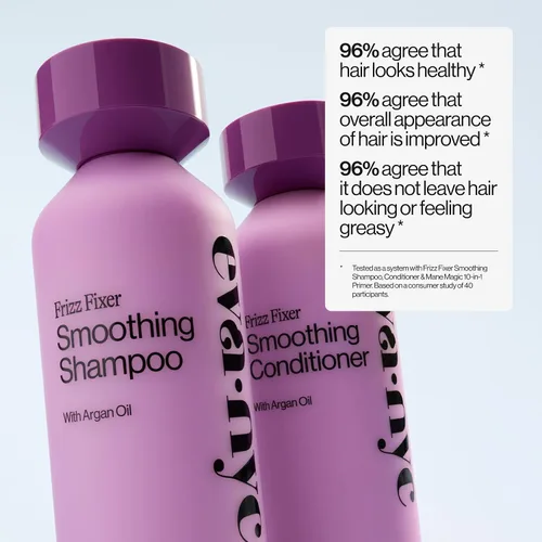Miniatura 7 de Eva NYC - Acondicionador antiencrespamiento con aceite de argán + aceite de semilla de girasol, cabello suave, brillante + nutrido, para tipos