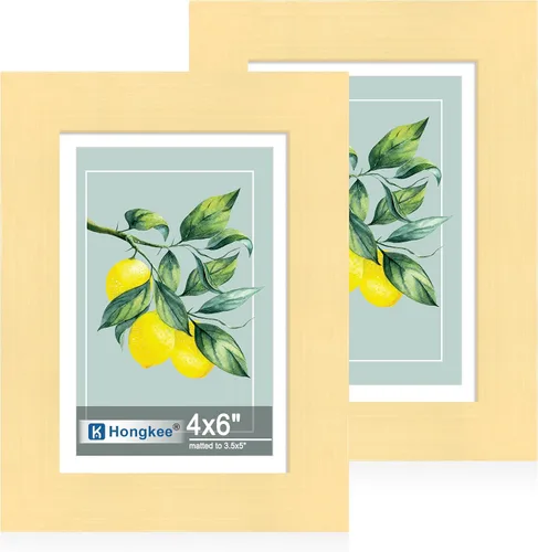 Miniatura 207 de Hongkee - Juego de 2 marcos de fotos, HK042515-MD5.5X8.5-BK(2PK)