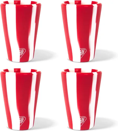 Miniatura 30 de Silipint Vaso de pinta de cerveza de silicona Irrompible, reutilizable y durable Vasos de silicona irrompibles de 450 ml / 16 onzas para fiestas