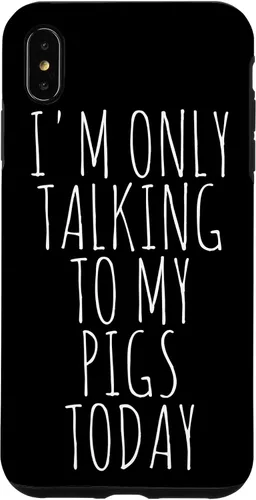 Miniatura 7 de iPhone 14 I'm Only Talking To My Pigs Today Case