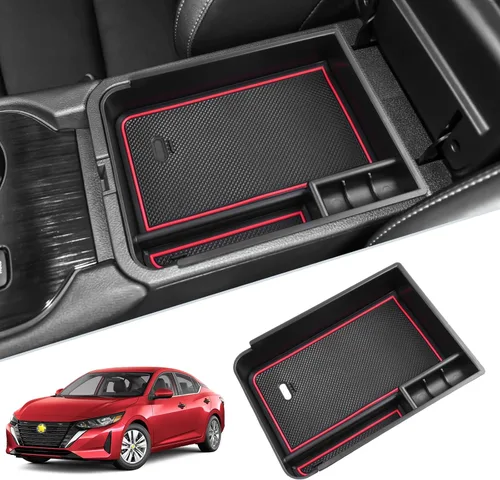 Miniatura 10 de SKTU Organizador de consola central para Honda Pilot 2025 2026 Pilot/2024-2026 Bandeja de reposabrazos para pasaporte 2025 2026 Bandeja de consola