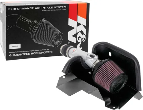 K&N Sistema de admisión de aire frío: filtro de aire de alto flujo, aumenta el rendimiento y aceleración: compatible con Honda 2018-2022: Accord,