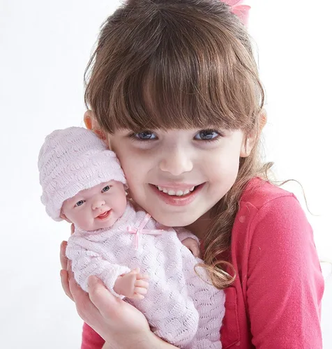 Miniatura 6 de Muñeco recién nacido La Newborn Real Girl - Rosa