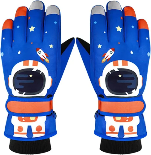 Miniatura 91 de Guantes de nieve para hombre y mujer, impermeables, para invierno, cálidos, para esquí, snowboard, guantes para mujer