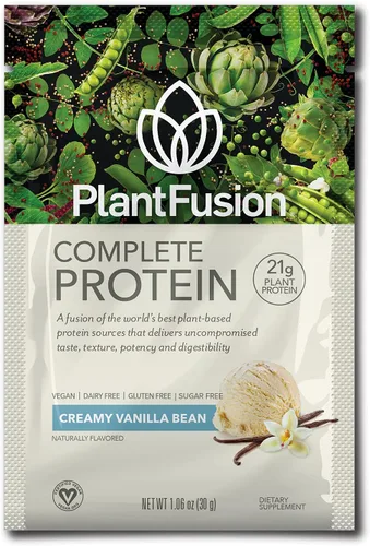 Miniatura 18 de PlantFusion - Paquetes de muestra de proteína vegana completa en polvo - Paquetes de proteína en polvo a base de plantas para llevar con BCAA