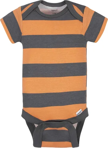 Miniatura 5 de Grow by Gerber baby-boys 5-pack Short-sleeve Onesies Bodysuits