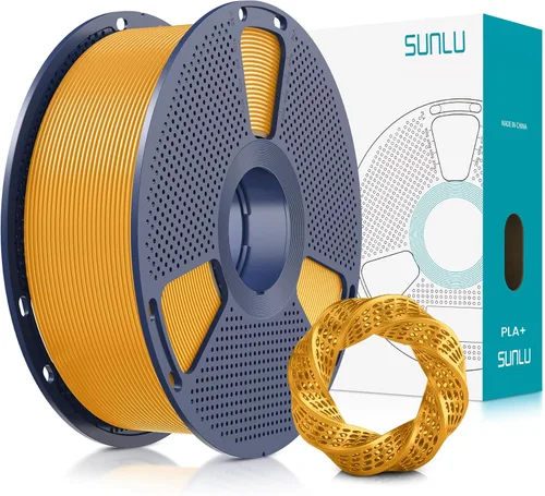 Miniatura 50 de SUNLU - Filamento PLA Plus para impresora 3D, 1.75 mm, bobina de 1 kg (2.2 lb), enrollado de forma ordenada, precisión dimensional ±0.02 mm