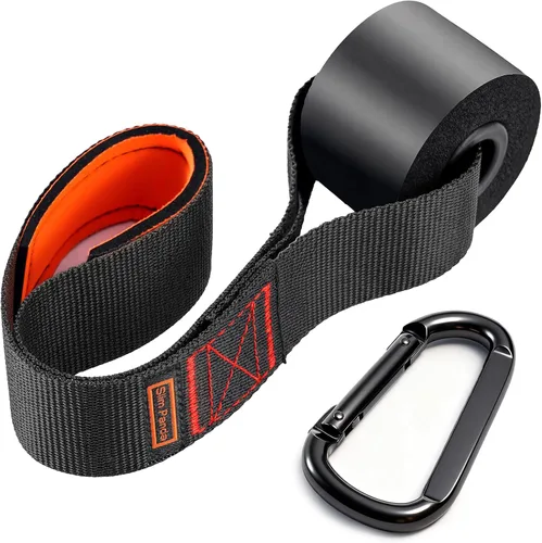 Slim Panda Anclaje de puerta para bandas de resistencia, anclaje de puerta de banda de resistencia resistente para entrenamiento en casa, terapia