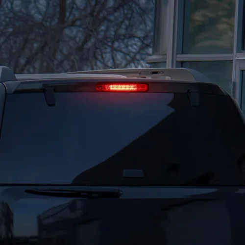 Miniatura 5 de Tercera luz de freno LED para Armada 04-15, KEWISAUTO luz de freno central roja de montaje alto para Nissan Armada 2005-2015/ Nissan Pathfinder Rojo