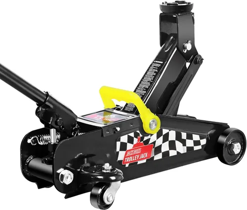 Miniatura 10 de Jack Boss Gato Hidráulico de Carrito de Piso de 2.5 Toneladas (5500 Libras) de Perfil Bajo con Estuche de Almacenamiento Portátil, Rango de Rojo