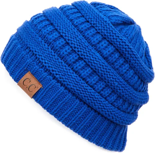 Miniatura 381 de C.C Trendy Warm Chunky Soft Stretch Cable Knit Beanie
