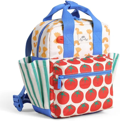 Miniatura 2 de Itzy Ritzy Mochila para niños pequeños – Bolsa de guardería – Cuenta con correas ajustables para el hombro, 2 bolsillos laterales e interior Pasta.