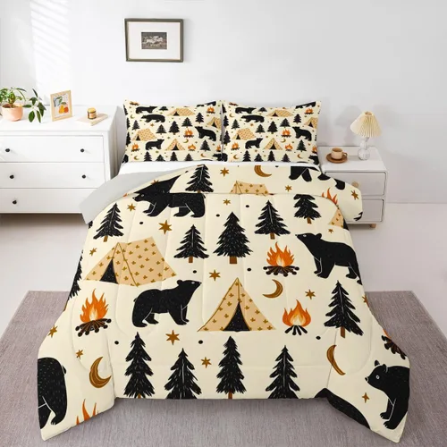 Miniatura 22 de Erosebridal Yoga Gifts Comforter Set for Kids Boys Girls Yoga Chakras Bedding Sun and Moon Duvet Set Boho Tribal Comforter Twin with 1 Pillowcase