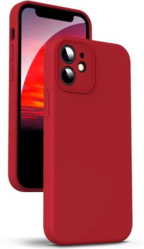 Miniatura 117 de Supdeal Funda de silicona líquida para iPhone 12 Pro Max, [protección de cámara] [antihuellas dactilares] [carga inalámbrica] Funda protectora de 4