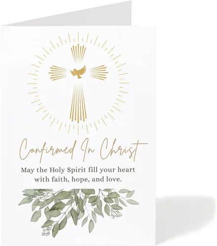 Miniatura 5 de M Market On Mainstreet Christian Faith Milestone - Tarjeta de felicitación de 5 x 7 pulgadas con sobre, fabricada en los Estados Unidos