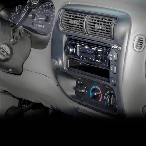 Miniatura 7 de Scosche FD1327B Kit de Tablero DIN Sencillo Compatible con Vehículos Selectos Ford, Lincoln, Mazda y Mercury 1995-11 - Kit de Instalación de Estéreo