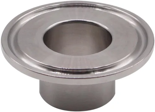 Miniatura 2 de DERNORD Accesorio sanitario de acero inoxidable 304, virola de abrazadera de soldadura larga FitsTri Clamp (tubo de 25 MM/1 "OD)