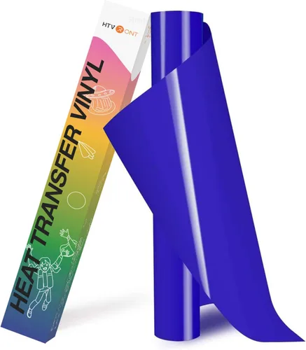 Miniatura 12 de HTVRONT - Rollo de vinilo de transferencia de calor 12 x 35 pies, vinilo amarillo HTV para camisas, vinilo para Cricut y Cameo, fácil de cortar