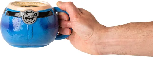 Miniatura 3 de BigMouth - Taza grande a tope, color azul, talla M