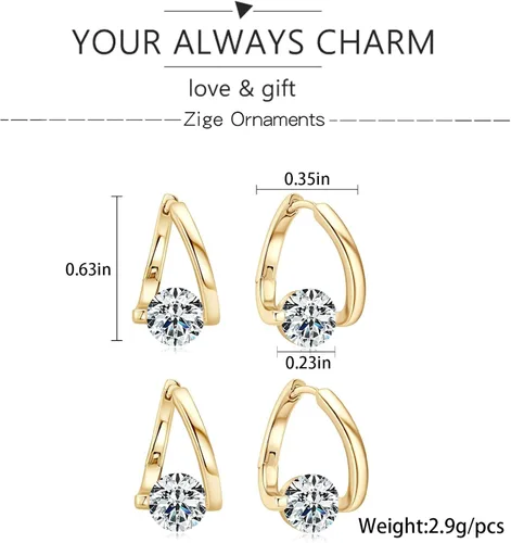 Miniatura 6 de Aretes linfáticos para mujer en Prime Yoopulse, aretes linfáticos para terapia de linfvidad, aretes de germanio, joyería de drenaje linfático