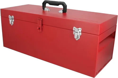 Miniatura 3 de URREA 24-5/8 pulgadas de largo x 9-5/8 pulgadas de ancho x 9-5/8 pulgadas de alto - Caja de almacenamiento resistente con pestillo metálico cromado