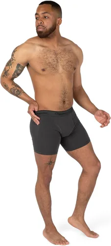 Miniatura 9 de Calzoncillos tipo bóxer para hombre, frescos, suaves, elásticos, éticos, paquete de 3