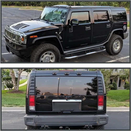 Miniatura 3 de SPEC-D TUNING 10 luces LED ahumadas para techo de cabina compatibles con Hummer H2 2003-2009, H2 SUT 2005-2009