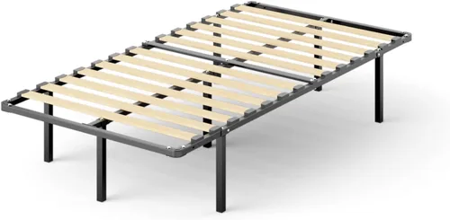 Miniatura 13 de Base inteligente MyEuro de Sleep Master. Soporte de colchón de tablillas de madera, Acero, Negro