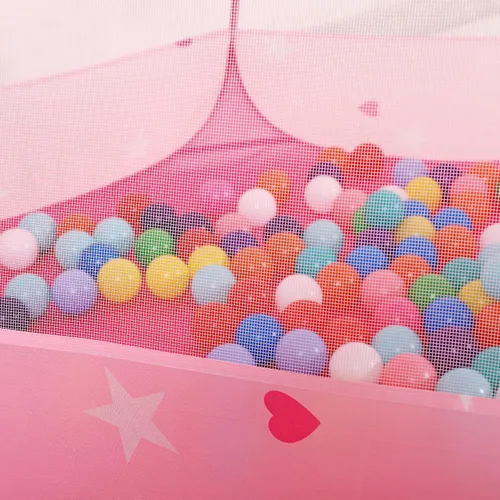 Miniatura 4 de Princess Pop Up - Tienda de campaña y luces para niños, juguete para piscina de pelotas para niños, 48 x 36 pulgadas