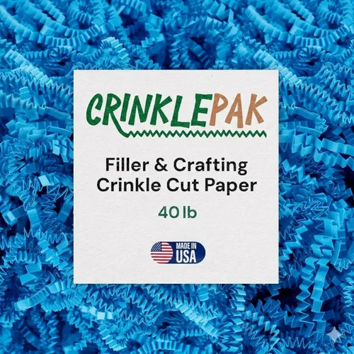 Miniatura 18 de Relleno de papel arrugado de 10 libras fabricado en EE. UU. Relleno de papel triturado para embalajes de envío, envoltorios de regalo, excelente
