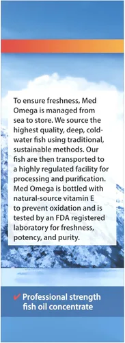 Miniatura 4 de Carlson Med Omega, Limón-Lima, 2,700 mg Omega-3, 3.4 fl oz