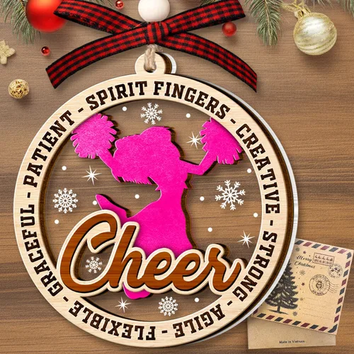 Miniatura 10 de Adornos de cerveza para árbol de Navidad, adorno de cerveza artesanal de 2 capas de madera y acrílico para árbol de Navidad, decoración de Navidad