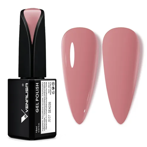 Miniatura 32 de VENALISA - Esmalte de uñas en gel rosa bebé, 0.53 onzas líquidas, color rosa claro, color rosa claro, color rosa nude, primavera y verano, esmalte