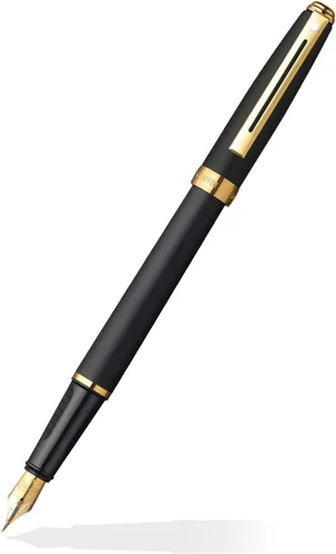 Miniatura 17 de Sheaffer Prelude - Bolígrafo de laca de ónix negro con tapa de paladio perseguido y ribete chapado en oro de 22 quilates