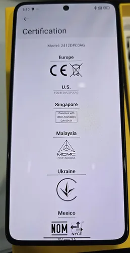 Miniatura 2 de XIAOMI Poco F7 Ai 5G (para Tmobile Mint Tello y Global) (512GB + 12GB) NFC 1.5K 6.83" Amoled 50MP Sony Cam Teléfono para Gamers NFC Dual sim