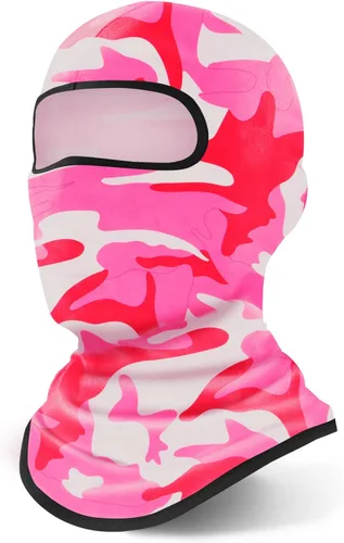 Miniatura 12 de YESLIFE Pasamontañas de esquí para hombres, máscara facial de verano para cascos de motocicleta, accesorios de motocross, polaina de cuello, bandanas