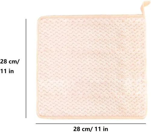 Miniatura 3 de Toallas pequeñas con lazo para colgar, toallas de mano para cocina y baño, superabsorbentes, suaves, lavables a máquina, toalla de secado rápido