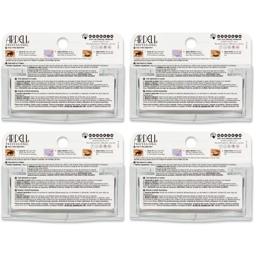 Miniatura 4 de Ardell Lashes Natural 174 - Pestañas postizas ligeras de aspecto natural, pestañas de larga duración para uso diario, paquete de 4