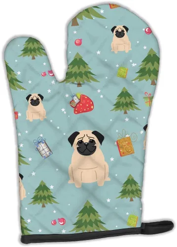 Miniatura 86 de Caroline's Treasures BB2732OVMT Dog House Collection Border Collie - Guante de horno grueso resistente al calor para sartenes calientes y horno