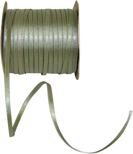 Miniatura 5 de Reliant Ribbon 4950-974-03C Cinta de satén de doble cara, 5/8 pulgadas x 100 yardas, oro antiguo
