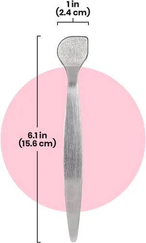 Miniatura 7 de Lindo Beauty Buffer - Herramienta de microdermoabrasión, infusión de diamante, limpiador labial de silicona integrado, para piel suave, tez